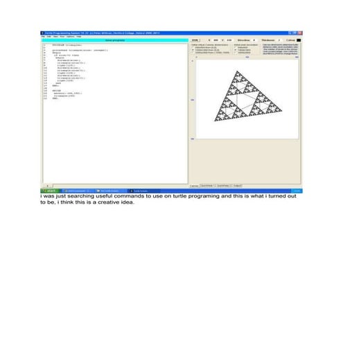 Turtle programming | PDF