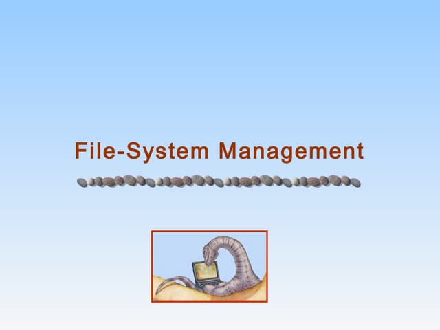 8 0-os file-system management