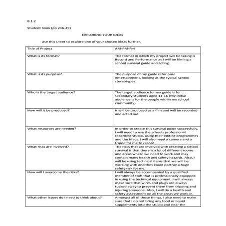 Script - Role Play. | DOCX