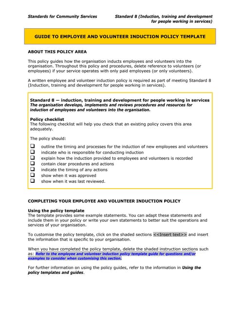 Policy and procedure | PPT