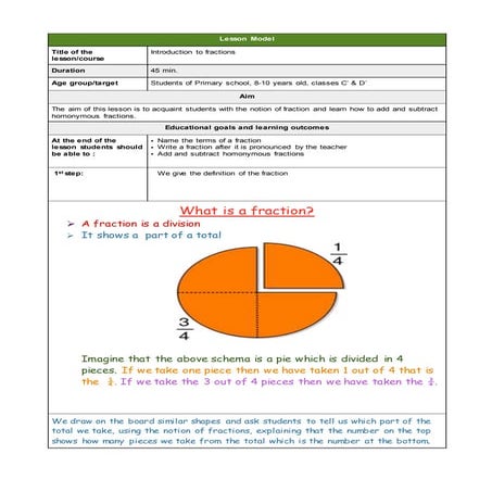  introduction to fractions