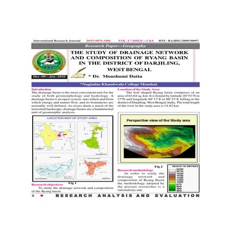 RESEARCH ANALYSIS AND EVALUATION