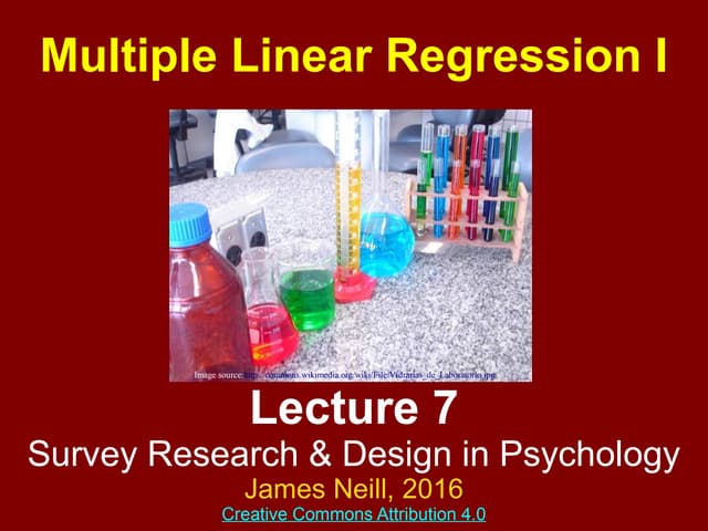 Multiple linear regression | ODP