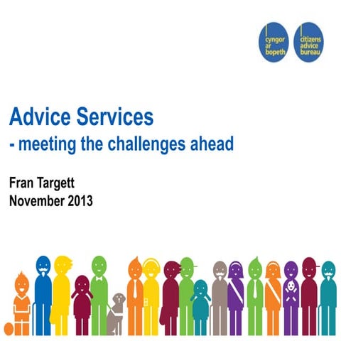 Advice services - meeting the challenge ahead