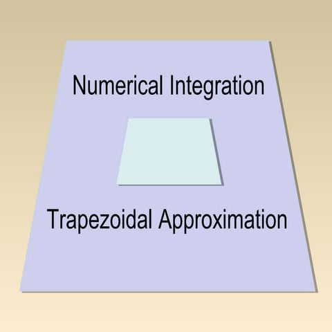 8.7 numerical integration