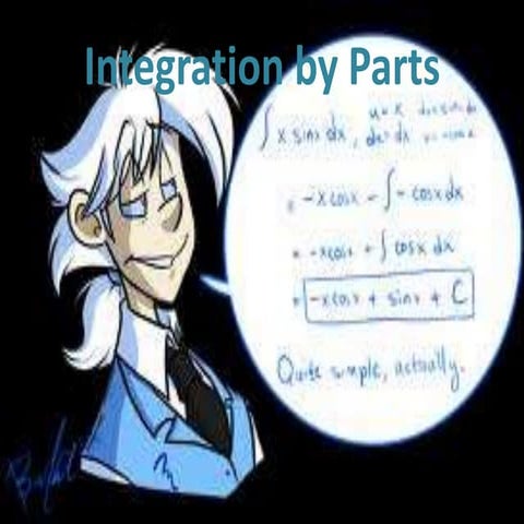 8.2 integration by parts
