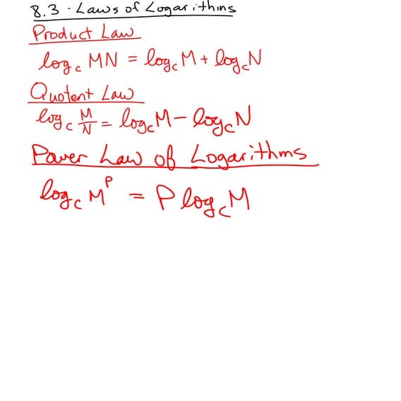 8.1 understanding logarithms | PPTX