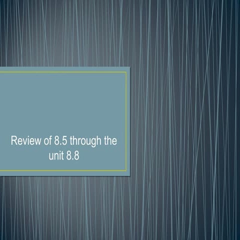 8.5 8.8 | PPT