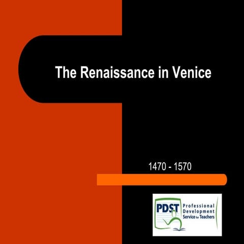 8. renaissance in venice