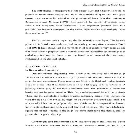 bacterial association of the smear layer/ rotary endodontic courses by indian...