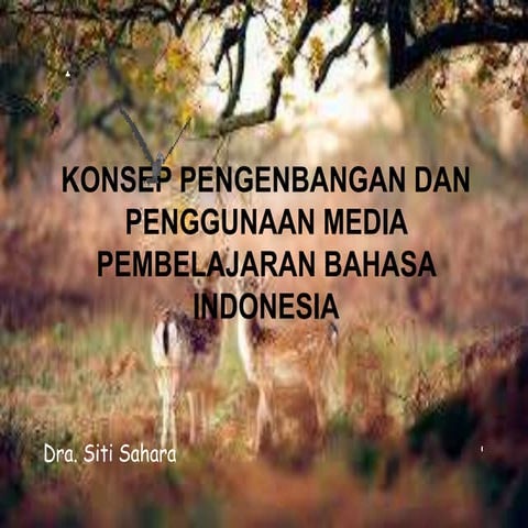 8. konsep, pengembangan, dan penggunaan media pembelajaran bhs indo