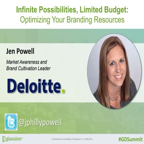 Glassdoor Employer Branding Summit Presentation: Jen Powell