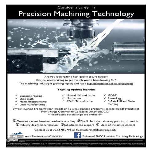 8-14 Machining Flyer