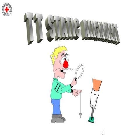 Transtibial Static Alignment