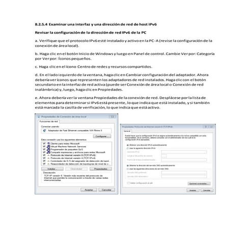 8.2.5.3 packet tracer configuring i pv6 addressing instructions | PDF