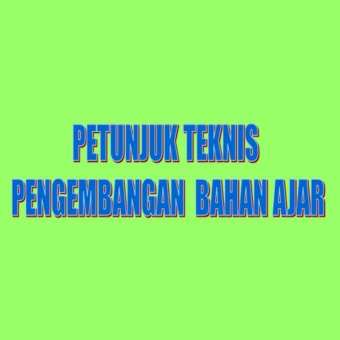 8. pengembangan bahan ajar