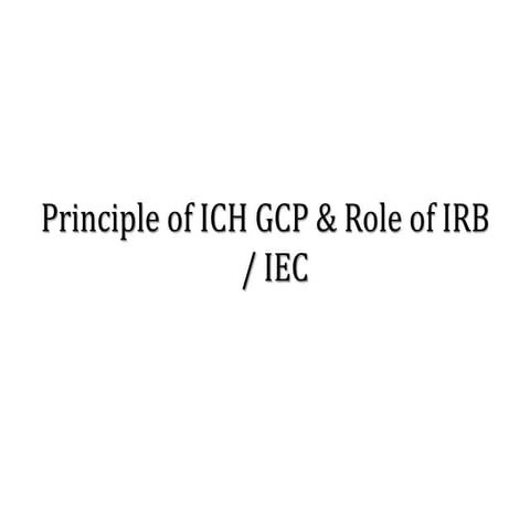 ich gcp principles