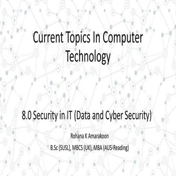security in it (data and cyber security)