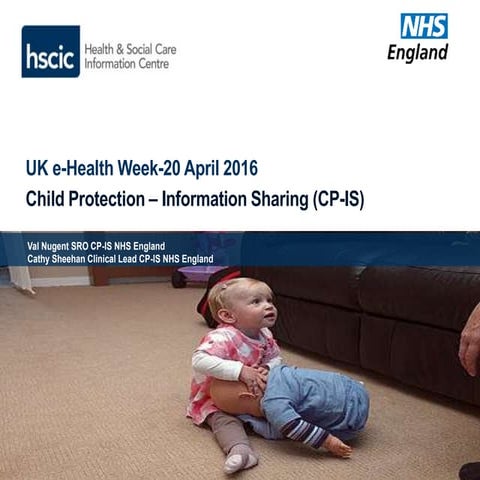 Connecting Care and Opening Conversations; Safeguarding Children ...