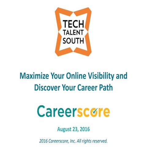 Maximize Your Online Visibility and Discover Your Career Path