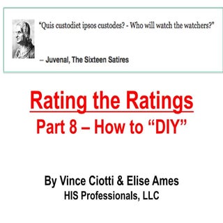 8. diy rating