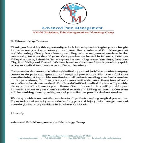 Advanced Pain Management | PDF