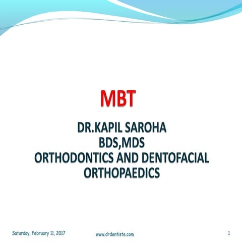 mbt bracket placement