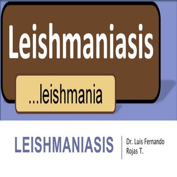 Leishmaniasis