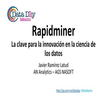Rapidminer: La clave para la innovación en la ciencia de los datos