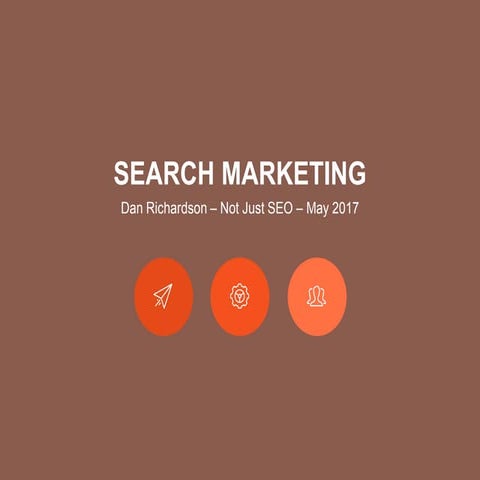 8. Search Marketing - Dan Richardson Not Just SEO - Screen Pages Ecommerce Fo...