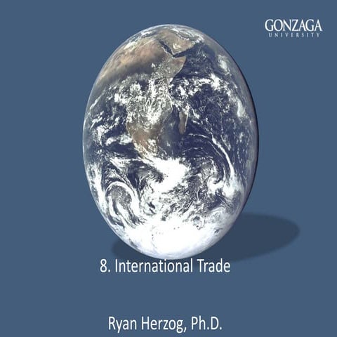 EC311 Global Economic Issues (International Trade)