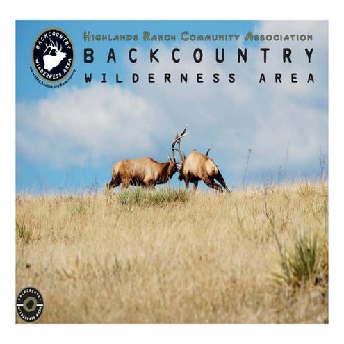 Mundus Conceptual Plan Final Report for HRCA Backcountry Wilderness Area