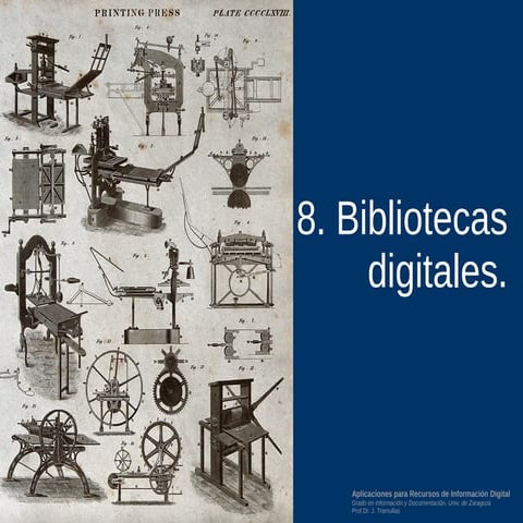 8. Bibliotecas digitales