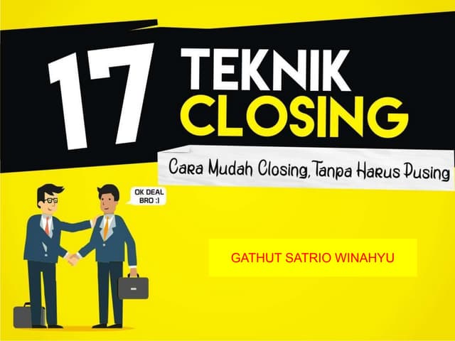 7 Teknik Closing Online yang Tak Terbantahkan: Raih Penjualan Meroket!