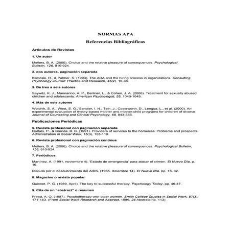 NORMAS APA