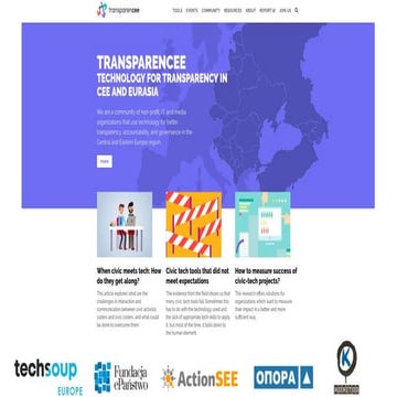 Failures in Civic Technology Dmitri Romanovski 