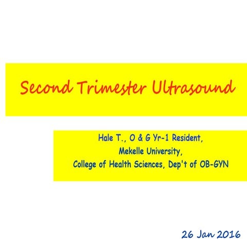 8. normal second trimester ultrasound