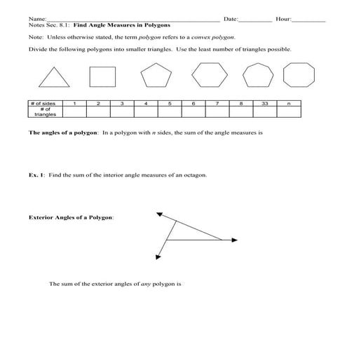 8.1 angle meas in polygons