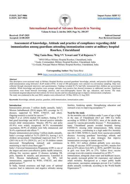 KAP study on immunization in MH Roorkee.pdf