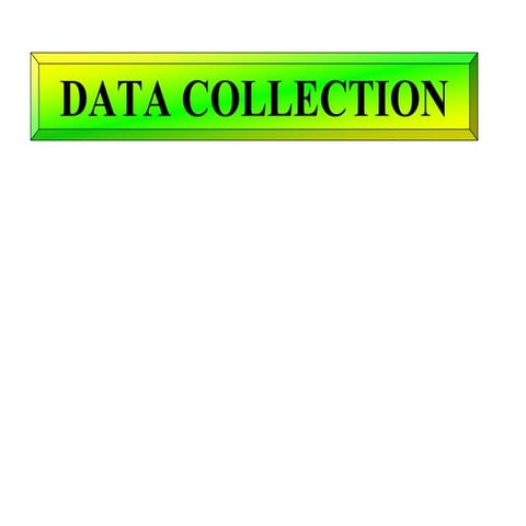 Business Research Method Data Collection | PPT