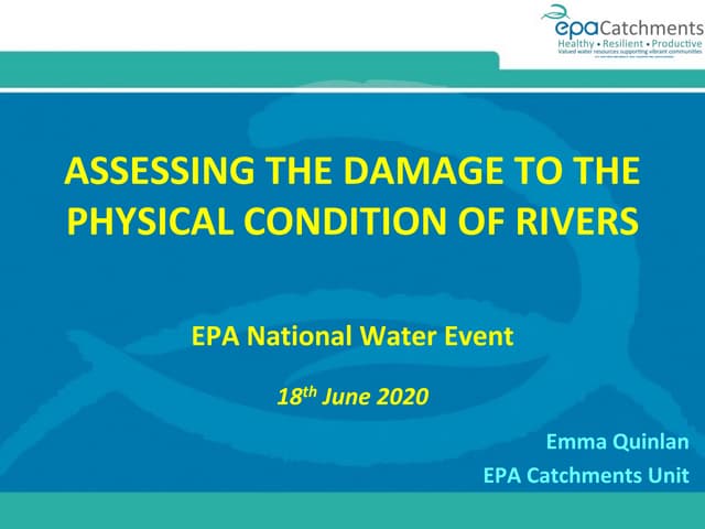 8. Dealing with physical damage to rivers: the Morphological Quality Index an...