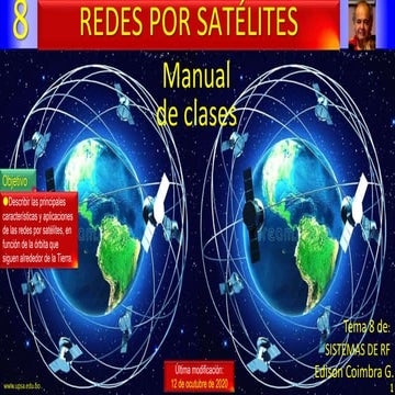 8. Redes por satélites