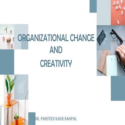 8. Organizational Change & Creativity
