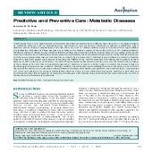 Predictive and Preventive Care: Metabolic Diseases