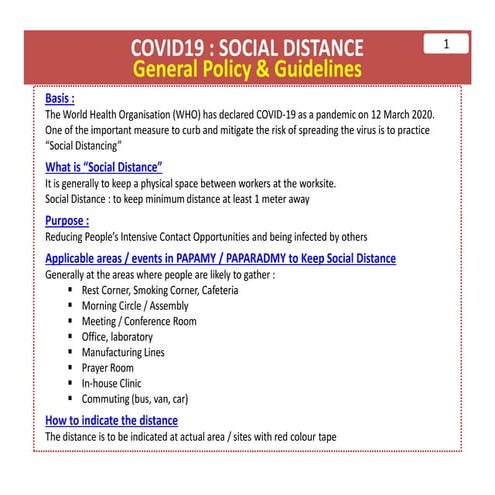 8. COVID 19 SOCIAL DISTANCE revised 180420 - for Supplier.pdf