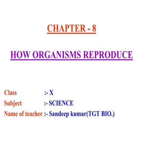 How do organisms reproduce.ppt