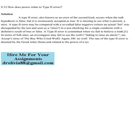 8.12 How does power relate to Type II errorsSolution           .pdf