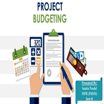 Project Budgeting