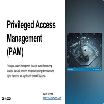 Securing Your Organization’s Crown Jewels: The Imperative of Privileged Acces...