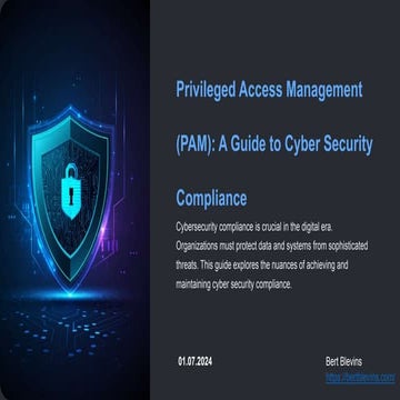 A Guide to Cyber Security Compliance with detail
